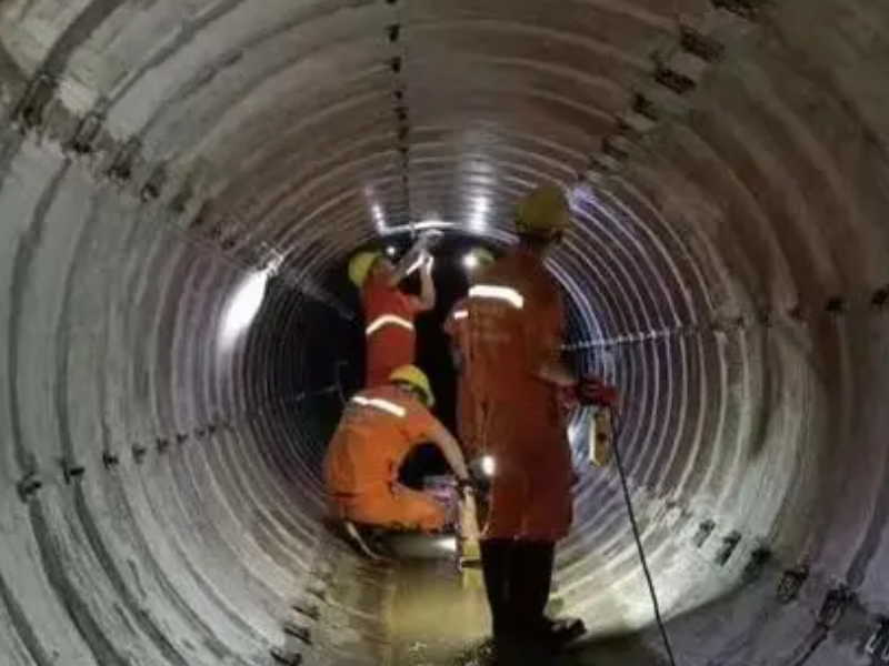 青山区建设二路 市政管道抽排 大型管道疏通清淤